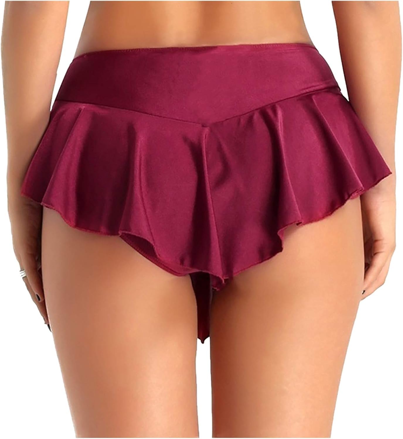 Shorts for Women 2021 Summer New Sexy High Waist Pole Dance Ruffled Shorts Hot Pants Mini Tight Bikini Shorts